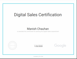 Digital sales