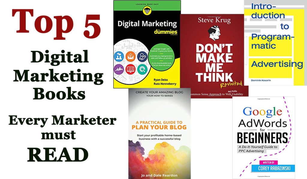 Top 5 Digital Marketing Books