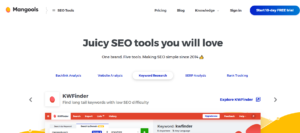 Mangools Tools