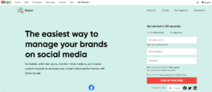 Zoho Social