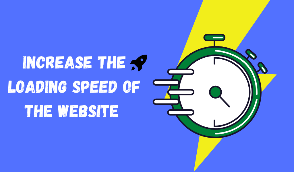 increase website speed - SEO