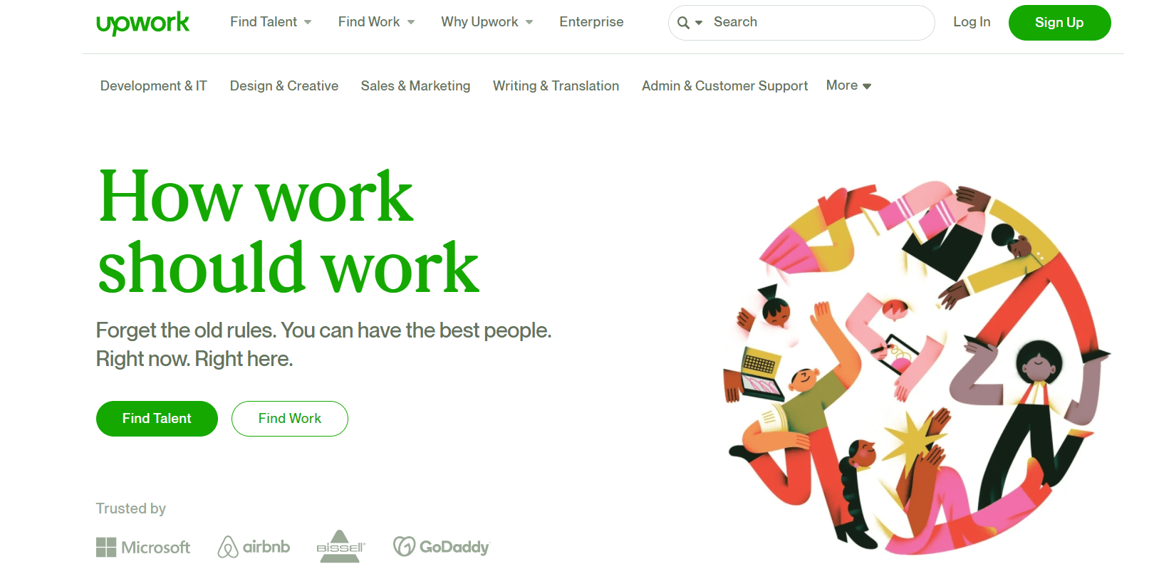 upwork freelance