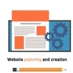 Website planning and creation