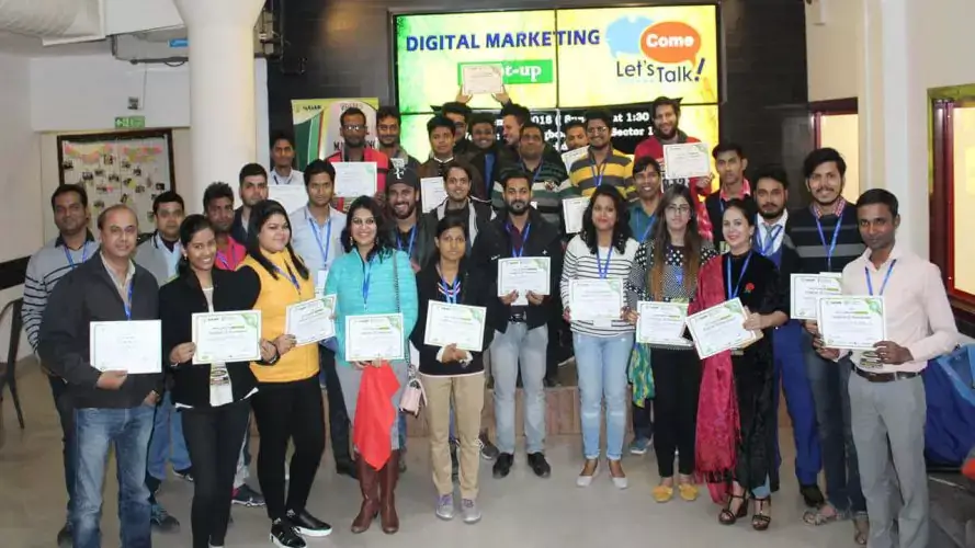 digital marketing course trainee