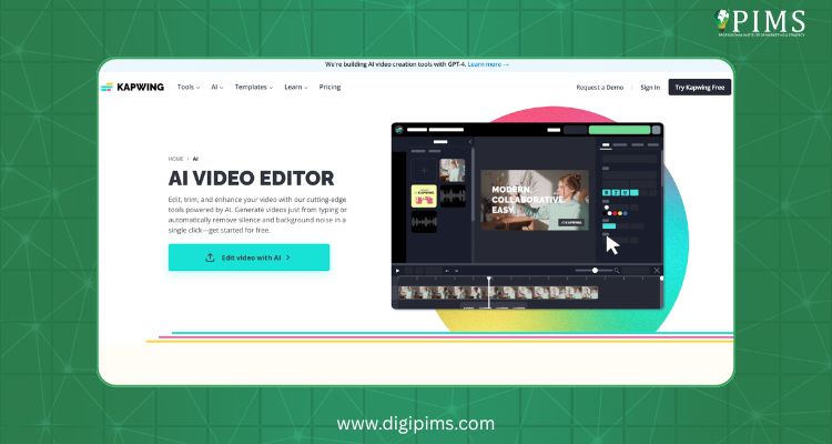 11 Best Free AI Video Editing Tools & Generators - Turn Text into Video 10 Kapwing