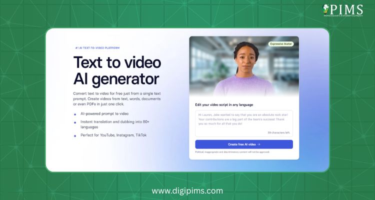 11 Best Free AI Video Editing Tools & Generators - Turn Text into Video 8 Synthesia