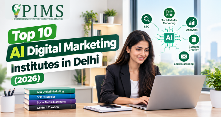 Top 10 AI Digital Marketing Institutes in Delhi (2026) 6 Top 10 AI digital marketing institutes in Delhi for students and professionals in 2026